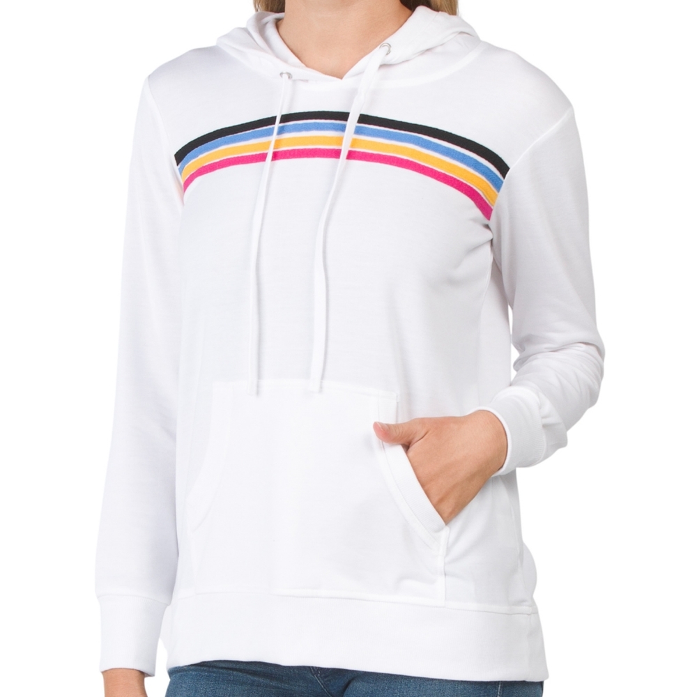 Rainbow 🌈  striped hoodie